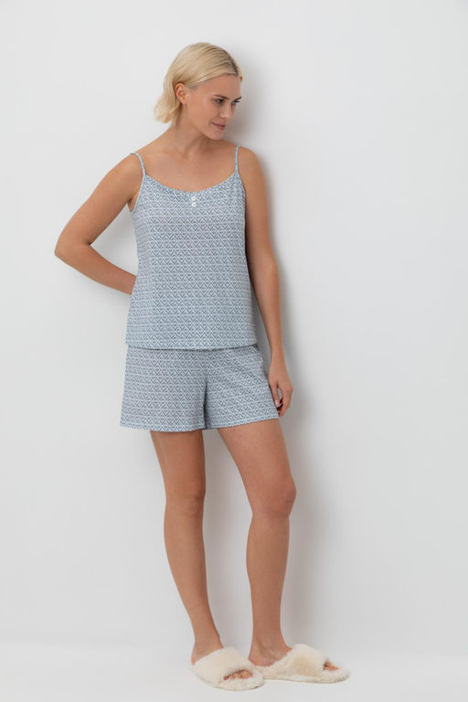 Е 20112/сахар,восточный орнамент пижама жен