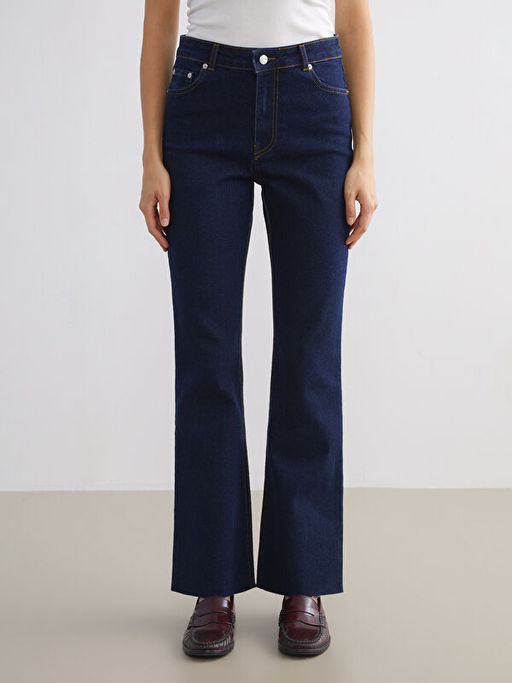 Flare Kad?n Jean Pantolon