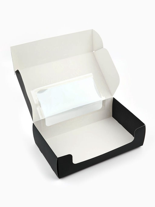 Цена за 5 шт. УЦЕНКА Коробка для эклеров с вкладышами Подарок тебе, 25.2?15?7 см