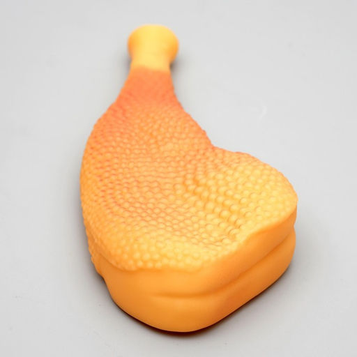 Игрушка пищащая Куриный окорок для собак, 15,5 см, - Пижон фото 4