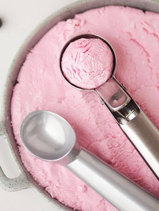 Ложка для мороженого Доляна «Магнат», 18 см, шарик 5×4 см, нержавеющая сталь