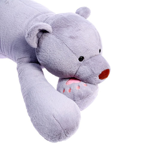 Мягкая игрушка «Медведь Бруно», серая, 100 см