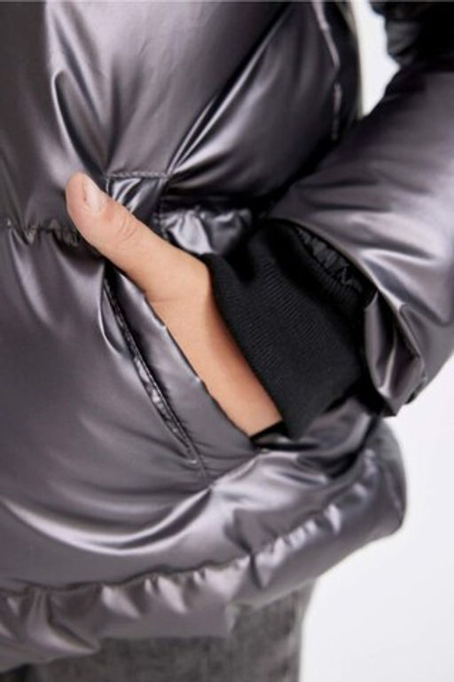 Пуховик с водоотталкивающим капюшоном и флисовой подкладкой для мальчика - Defacto фото 6