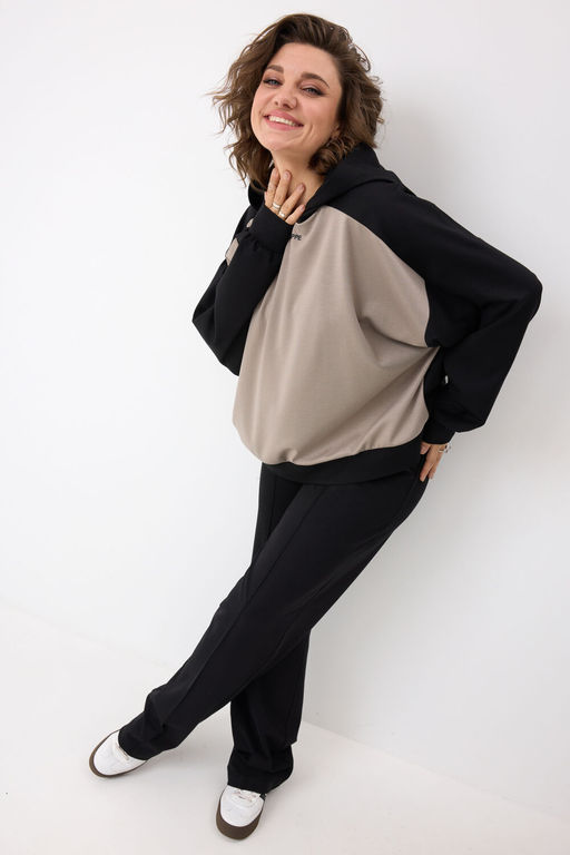Костюм BegiModa 3103 черный кварц  фото 2