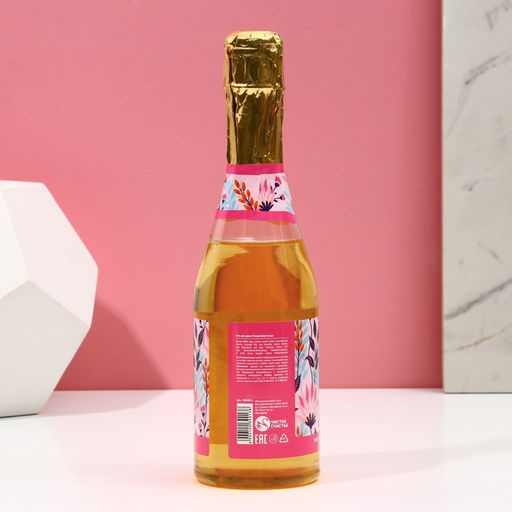 Гель для душа шампанское С 8 Марта!, 500 мл, аромат лесных ягод, Чистое счастье  фото 2