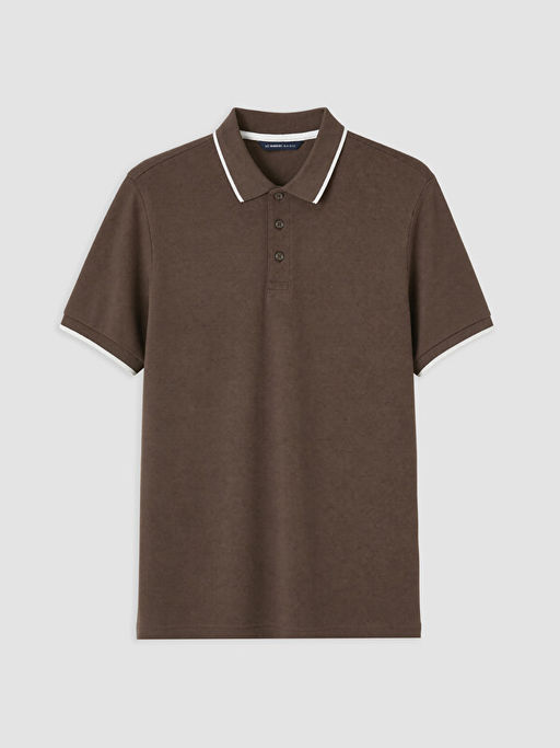 Standart Fit Polo Yaka Erkek Ti??rt - Waikiki фото 3