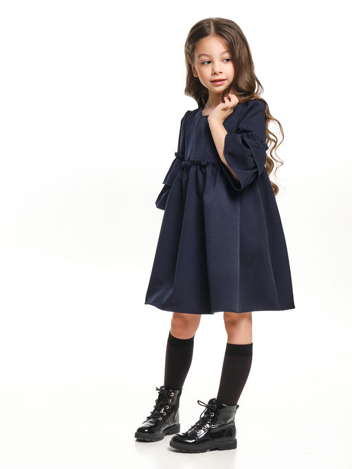 Платье нарядное темно синего цвета UD 6975 т.синий - Mini maxi фото 3