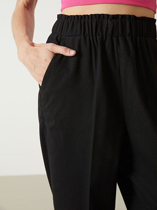 Beli Lastikli Kad?n Pantolon