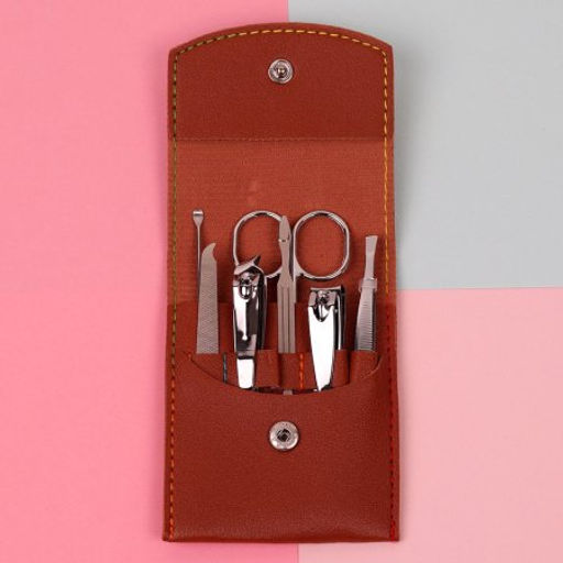 Маникюрный набор 7 предметов / YD-09 /уп 60/240/ (Коричневый) - Галеонтрейд фото 3