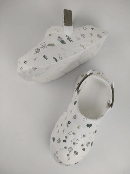 Шлепанцы на высокой платформе ЭВА