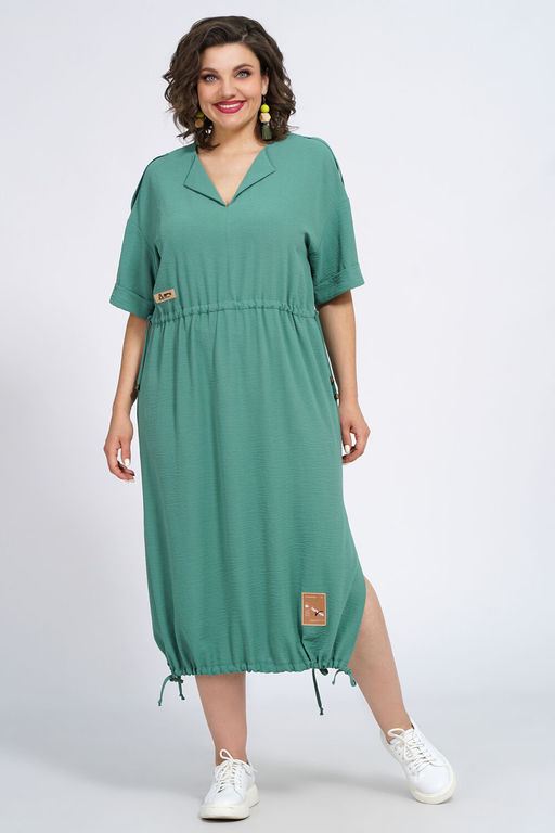 Платье ALANI 2341 бирюза