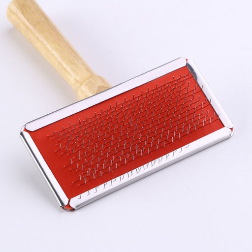 Пуходерка Wood средняя без капель, деревянная ручка, 9 х 12 см - Пижон фото 3