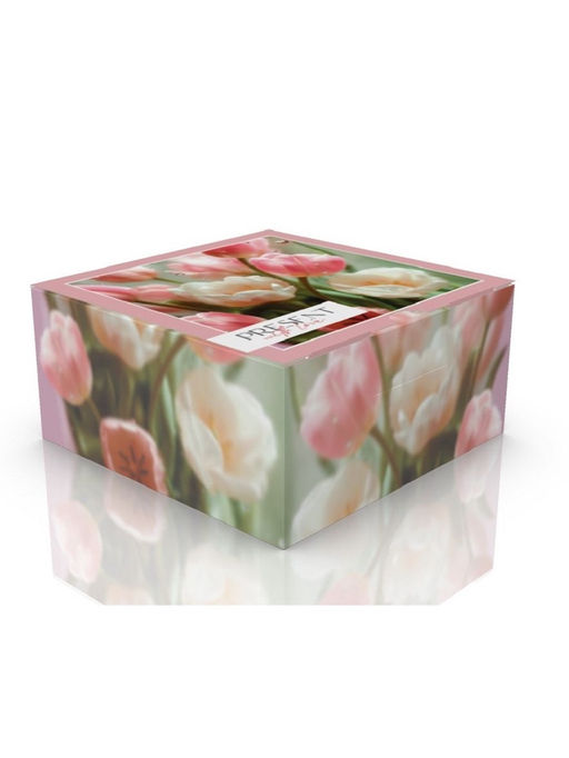 Коробка складная Present with love, 15×15×7 см