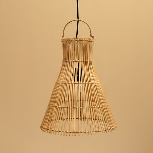 Светильник потолочный из ротанга «Ади», 1×120 Вт, Е27, 30×30×35 см