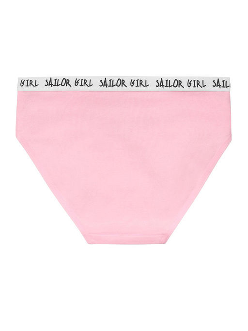 PELICAN, набор трусов для девочек, Светло-розовый/ментол/белый