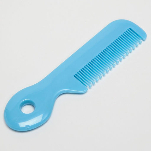 Набор по уходу за ребенком, 5 предметов: расческа, пинцет, ножницы, книпсер, пилка, голубой