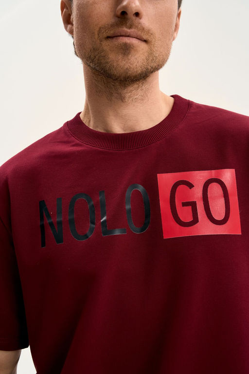 Футболка GO M1001NO/12-01.176-182 вишня фото 4