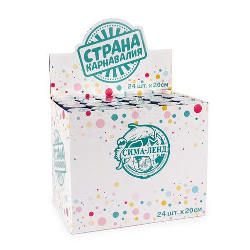 Хлопушка пневматическая С днём рождения, цвет золотой, 20 см - Страна карнавалия фото 6