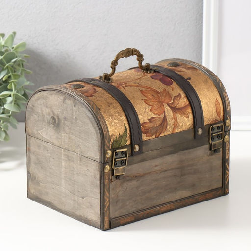 Шкатулка для украшений «Сундук. Джианна», дерево, 20×15×15.5 см