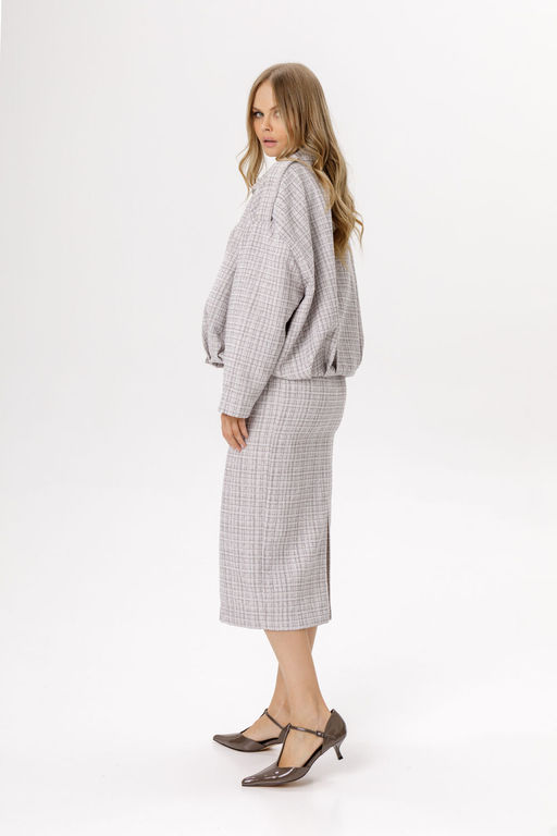 Юбка Pirs 6668 серый