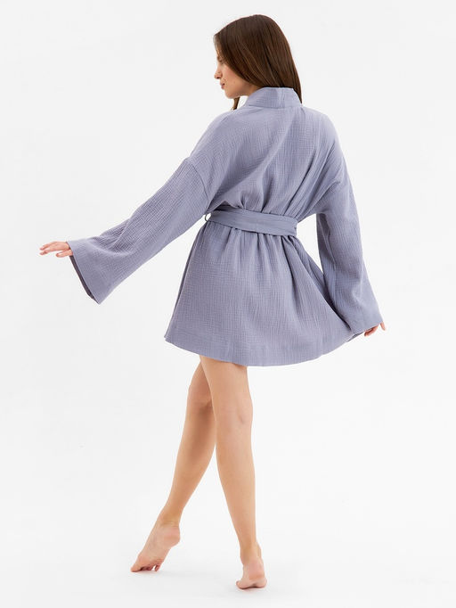 Халат домашний женский KAFTAN Basic размер 40-42, серый