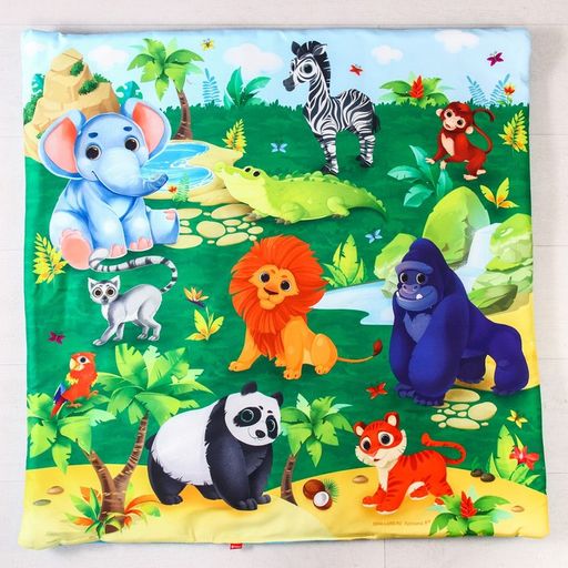 Развивающий коврик с дугами Африка, 85х85 см, Крошка Я  фото 7