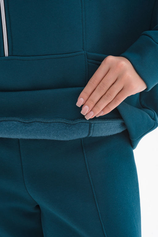 толстовка свитшот Футер 3-х нитка начес - Solo mio фото 7