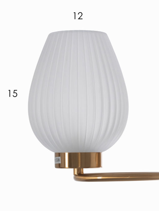 Бра MBM-5919/1, 1х40Вт, G9. цвет латунь