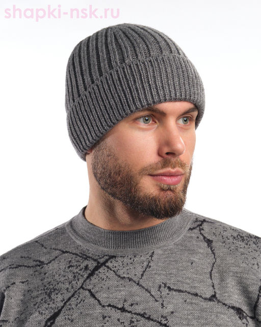 5540 Шапка мужская флис (57-59)