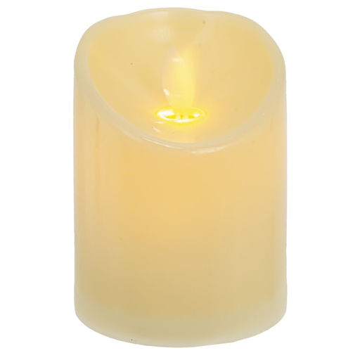 Изделие декоративное "Свеча" (подсветка, 3xAAA, н/п), D 7.5 см, L7,5 W7,5 H10 см