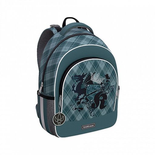 Цена за 1 шт. Ученический рюкзак ErichKrause ErgoLine® 15L Dragon Emblem