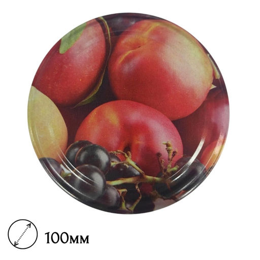 20 шт. Крышка "твист-офф" d100мм (литография)