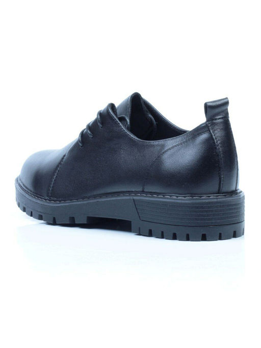 03-5155-1 BLACK Полуботинки женские - No name фото 7