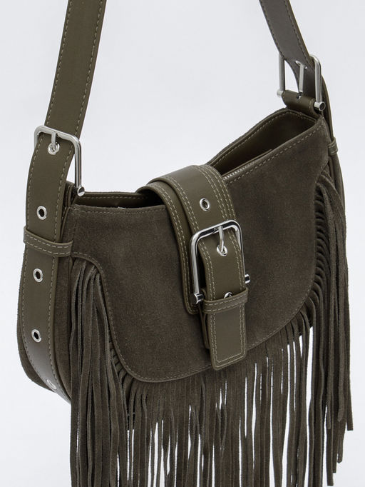 Сумка 99057-1NN brown green Natale Navetta