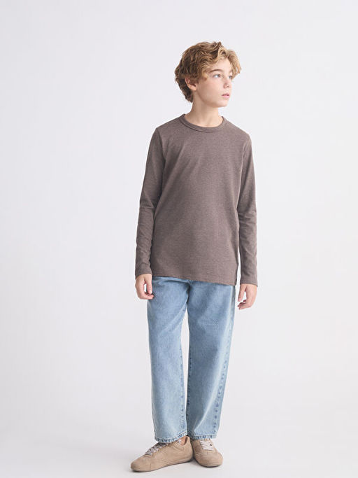 Bisiklet Yaka Erkek ?ocuk Ti??rt