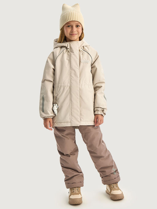 Костюм 7м1826 кешью/капучино