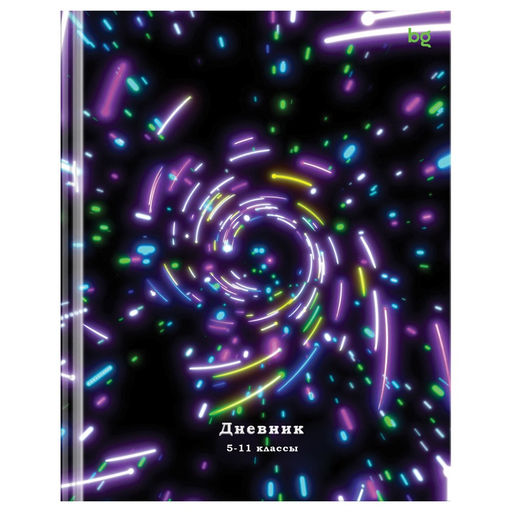 Дневник тв. об., 5-11 кл. "Искорки" (Д5т48_лг_тф 64713, BG) глянцевая ламинация, тиснение фольгой