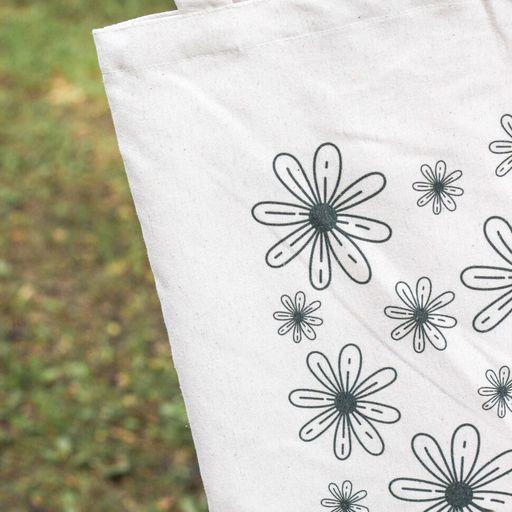 Эко-шоппер из 100% хлопка "DAISY"