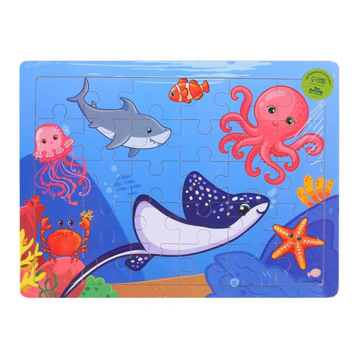 Пазл большой Океан, 30 элементов - Лесная мастерская фото 11