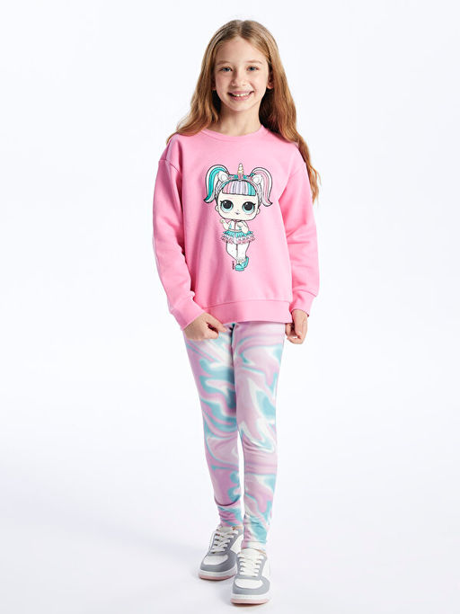 Bisiklet Yaka LOL Surprise OMG Lisansl? Uzun Kollu K?z ?ocuk Sweatshirt - Waikiki фото 2