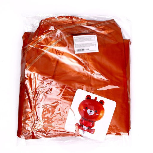 Цена за 5 шт. Воздушные шары фольгированные 33" «Медведь бурый»