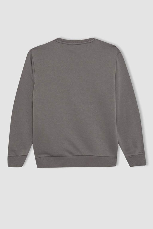 Толстовка с круглым вырезом для мальчиков Marvel Spiderman - Defacto фото 10