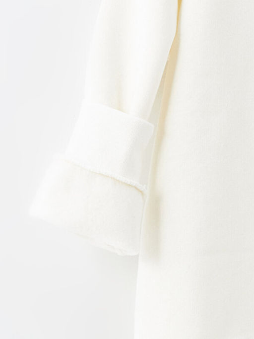 Bisiklet Yaka Bask?l? Uzun Kollu Erkek ?ocuk Sweatshirt