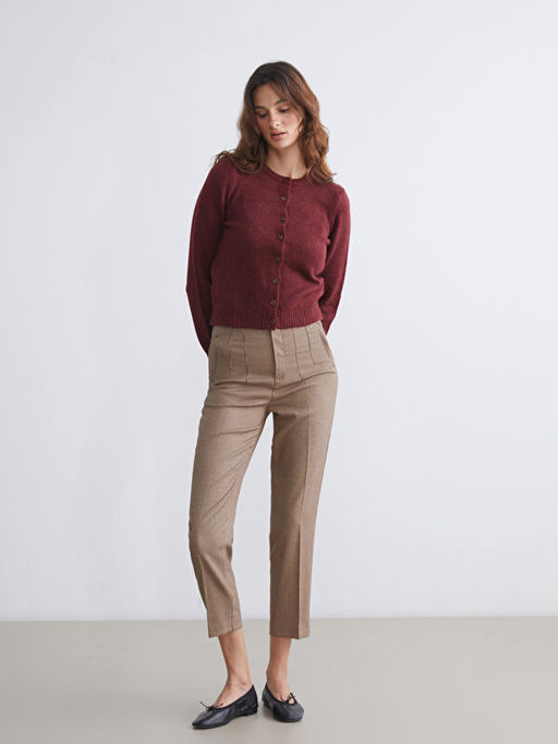 Bisiklet Yaka Kad?n Triko H?rka