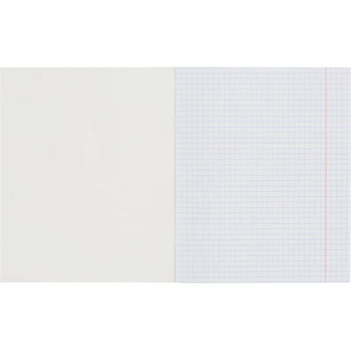 Цена за 2 шт. Тетрадь общая А5 48л Shark,клет,скреп, ВД-лак