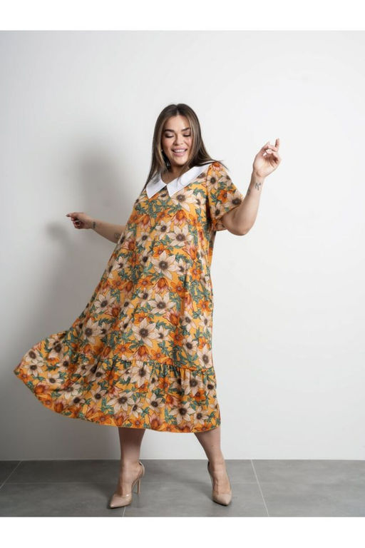 Платье Luxury Moda 1192 желтый