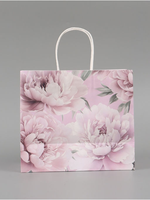 Цена за 2 шт. Пакет подарочный «Расцветай», 25 × 22 × 12 см