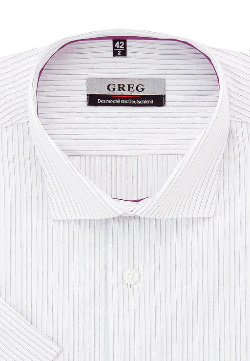 Сорочка мужская короткий рукав GREG 171/109/412/Z/1