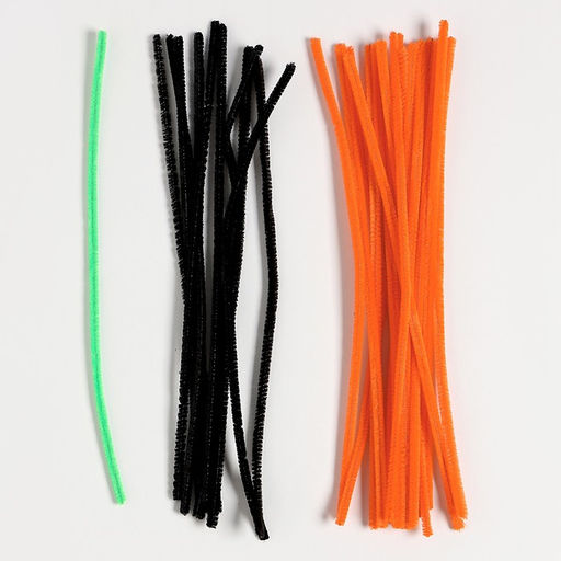 Набор для создания игрушки из меховых палочек Тыква и черный кот - Школа талантов фото 3