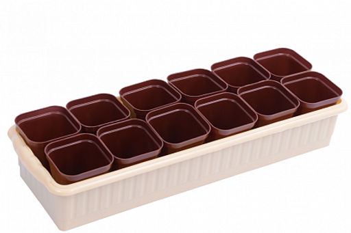 РАДИАН Рассадник Дом и Дача 12 стаканчиков в ассортименте